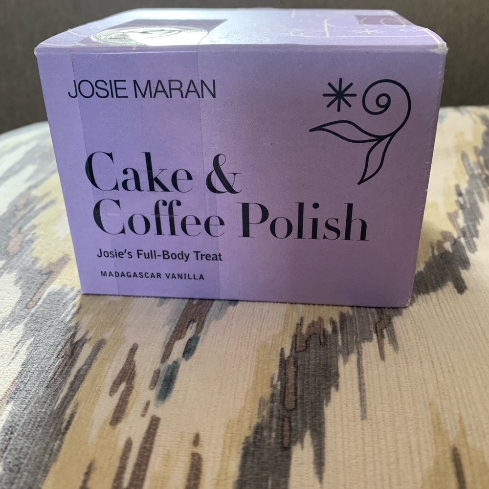 Brand new, unopened Josie Maran Cake & Coffee Polish